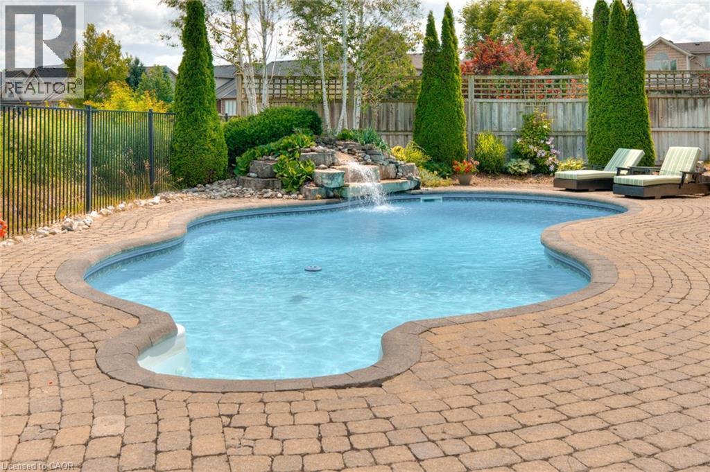 363 Golf Course Road, Conestogo, ON - Outdoor With In Ground Pool With Deck Patio Veranda With Backyard