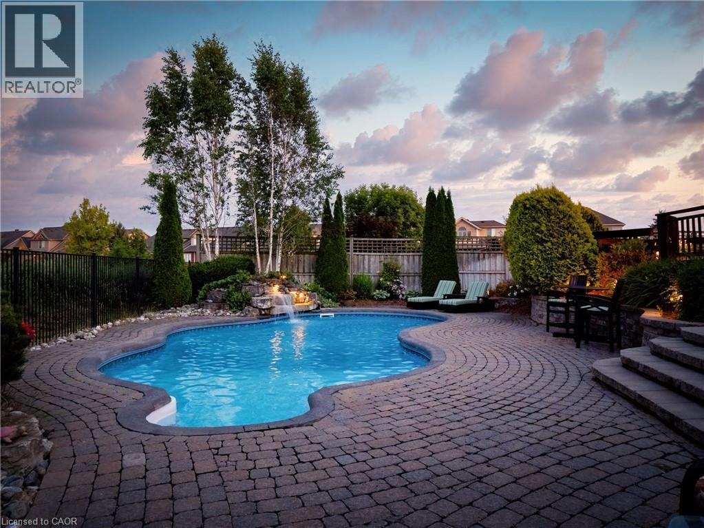 363 Golf Course Road, Conestogo, ON - Outdoor With In Ground Pool With Deck Patio Veranda With Backyard