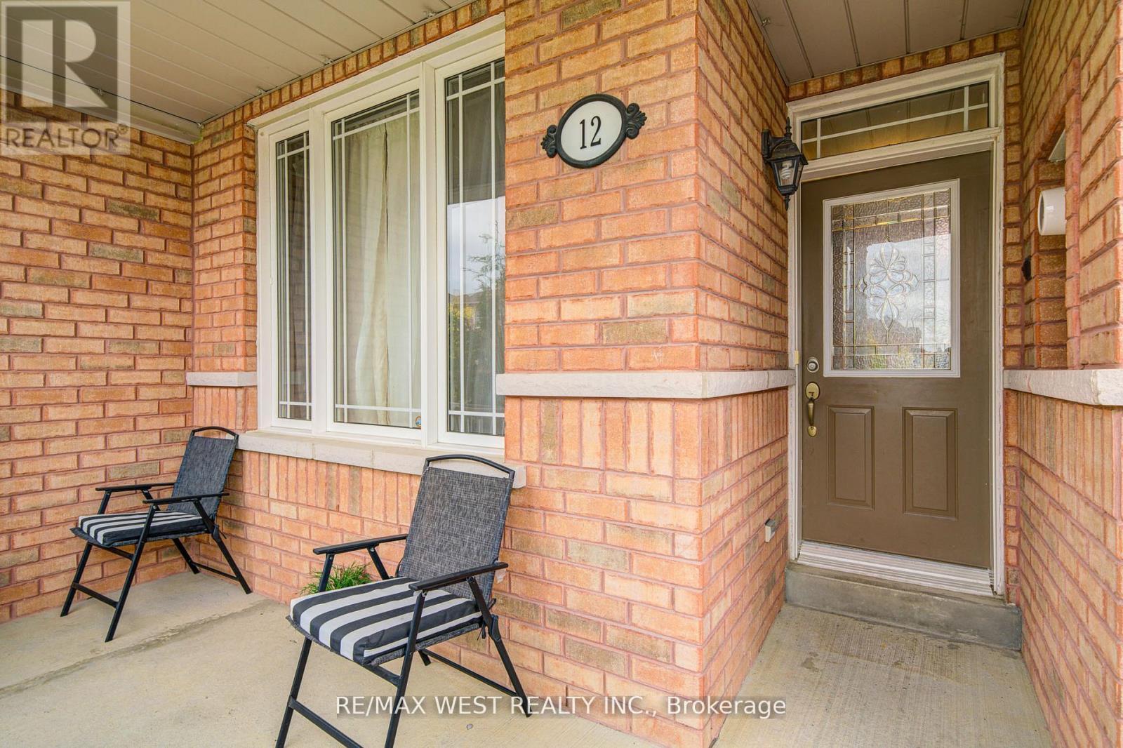 12 Eaglefield Gate, Brampton, ON - Outdoor With Deck Patio Veranda With Exterior