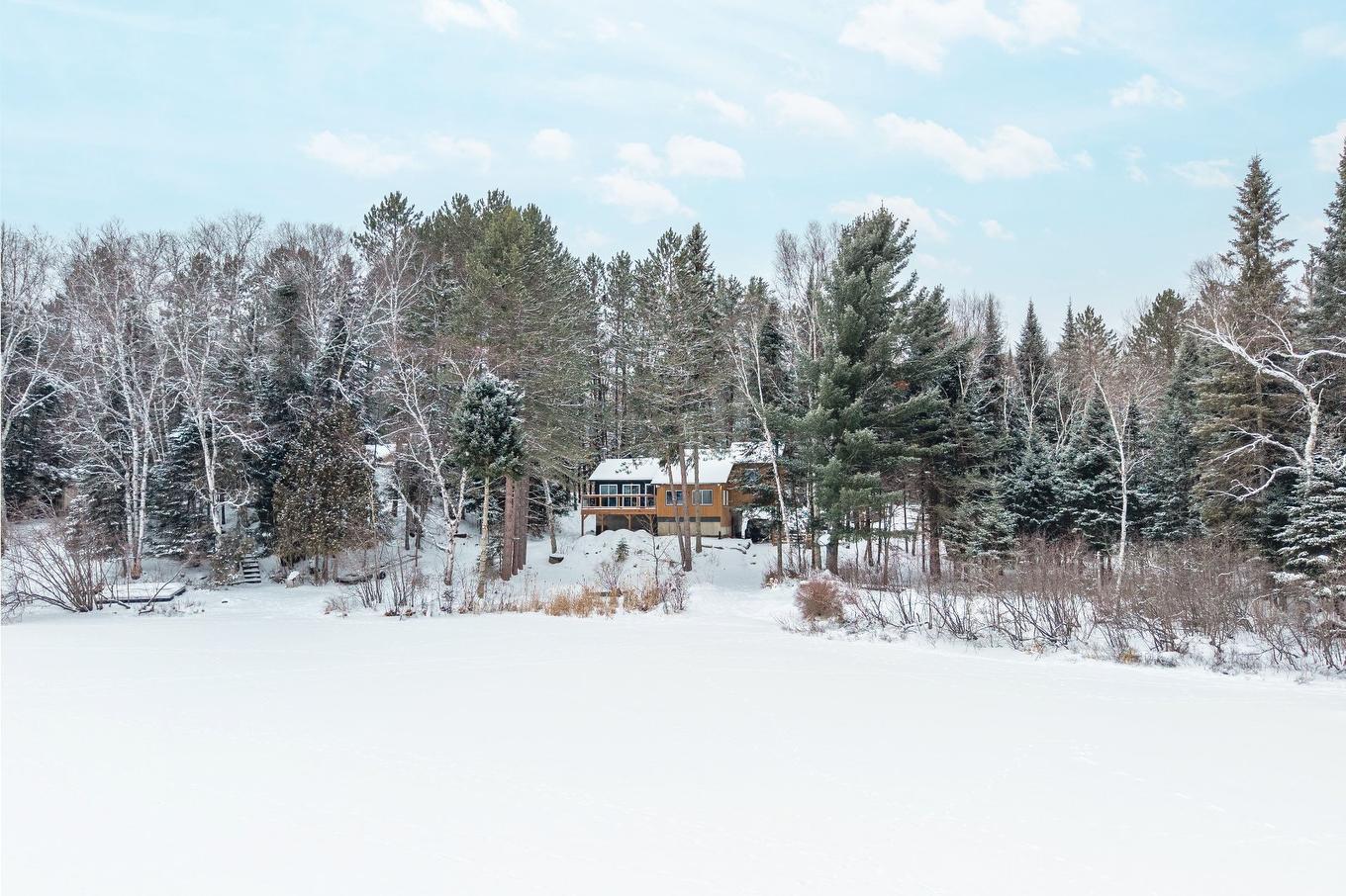 Aerial photo - 716 Ch. Du Lac-Chaud, La Macaza, QC - Outdoor With View