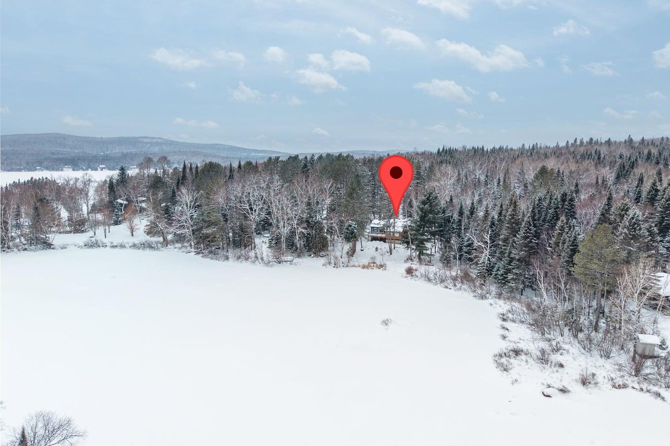 Aerial photo - 716 Ch. Du Lac-Chaud, La Macaza, QC - Outdoor With View