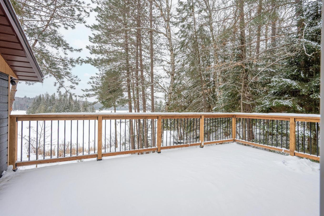 Patio - 716 Ch. Du Lac-Chaud, La Macaza, QC - Outdoor