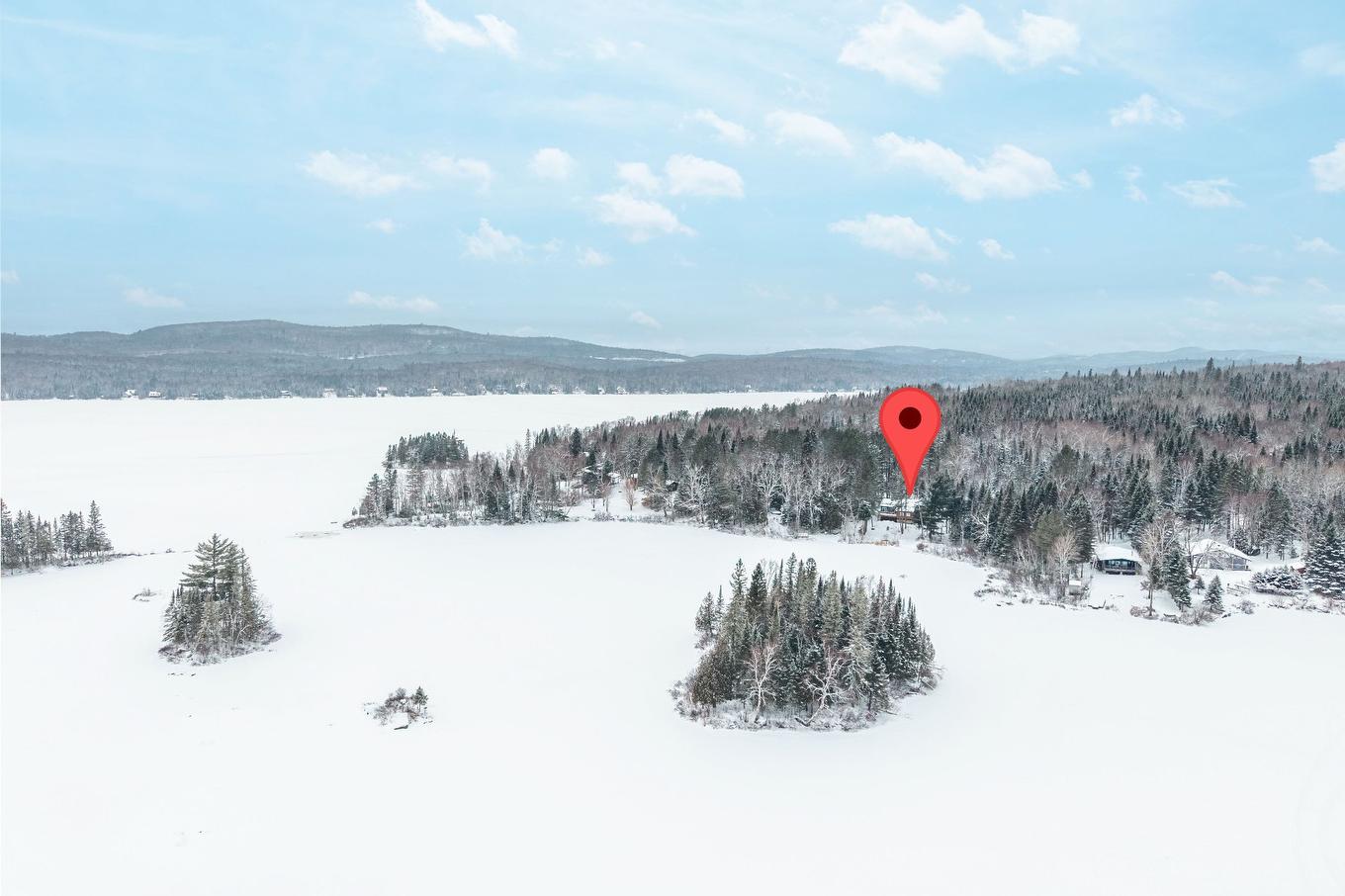 Aerial photo - 716 Ch. Du Lac-Chaud, La Macaza, QC - Outdoor With View