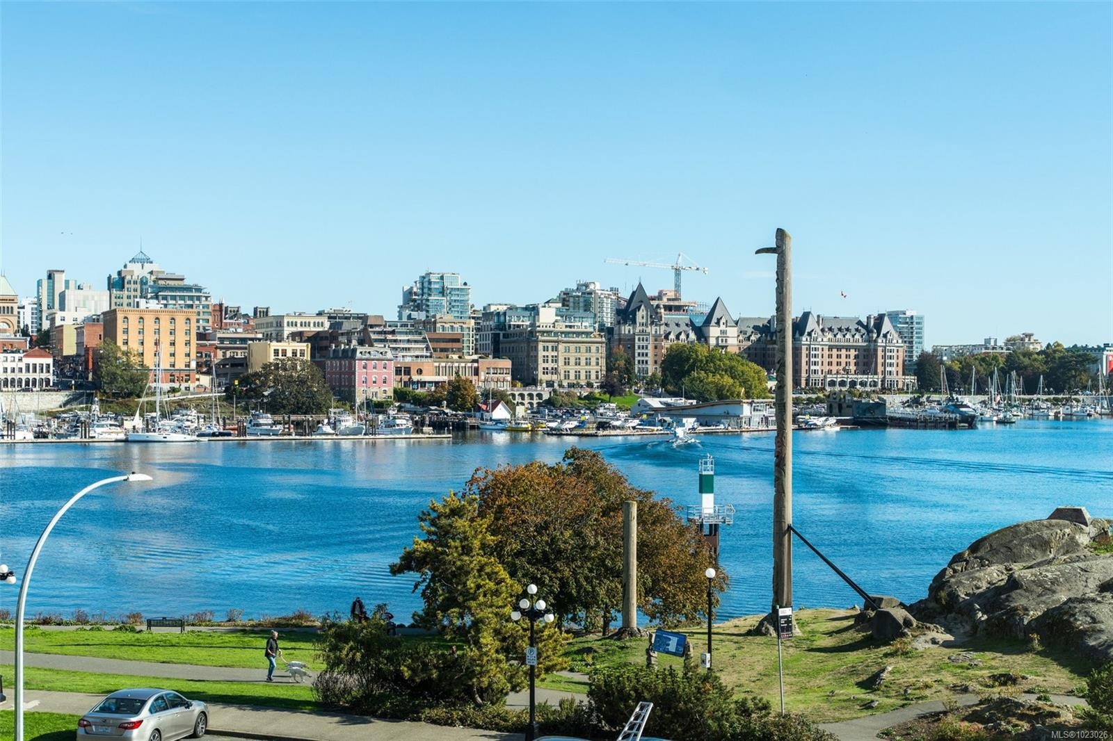 303-50 Songhees Rd, Victoria, BC - Outdoor With Body Of Water With View