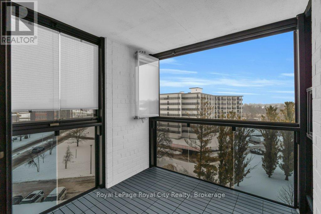 511 - 19 Woodlawn Road E, Guelph (Riverside Park), ON - Outdoor With Balcony With Exterior