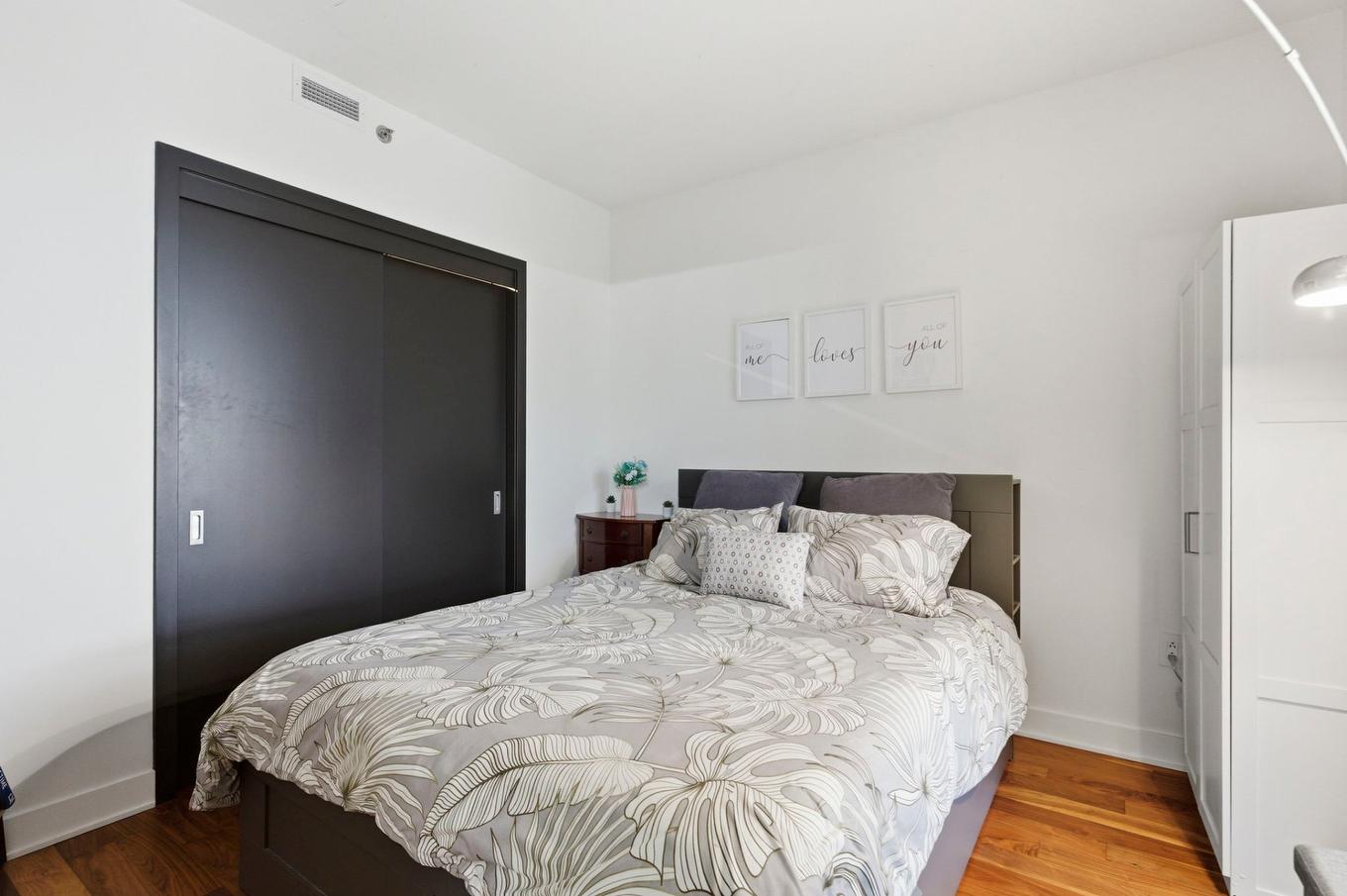 Chambre à coucher principale - 1001-175 Rue De La Montagne, Montréal (Le Sud-Ouest), QC - Indoor Photo Showing Bedroom