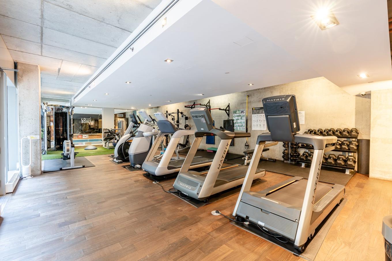 Salle d'exercice - 2502-350 Boul. De Maisonneuve O., Montréal (Ville-Marie), QC - Indoor Photo Showing Gym Room