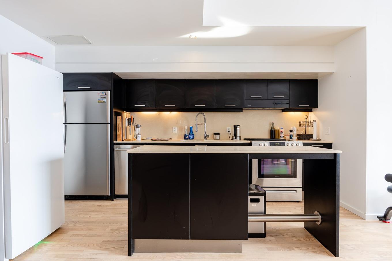 Cuisine - 2502-350 Boul. De Maisonneuve O., Montréal (Ville-Marie), QC - Indoor Photo Showing Kitchen