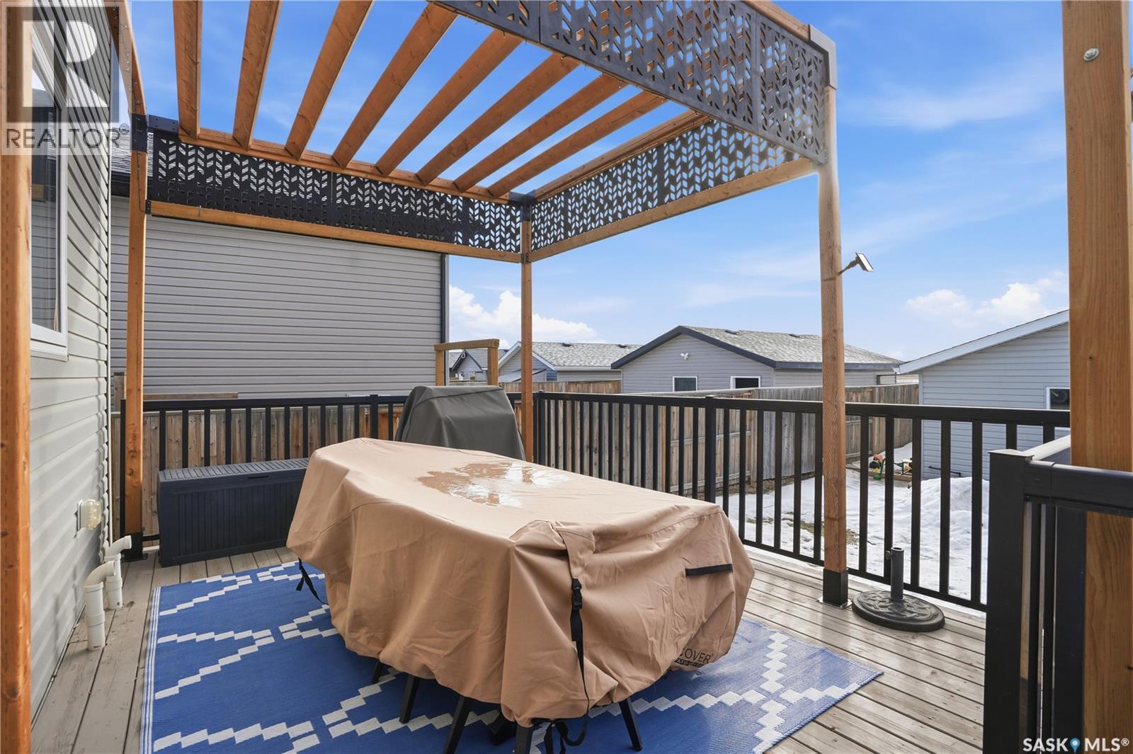 338 Rosewood Boulevard W, Saskatoon, SK - Outdoor With Deck Patio Veranda With Exterior