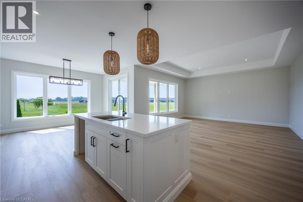 222 Schooner Drive, Port Dover, ON - Indoor Photo Showing Kitchen With Double Sink