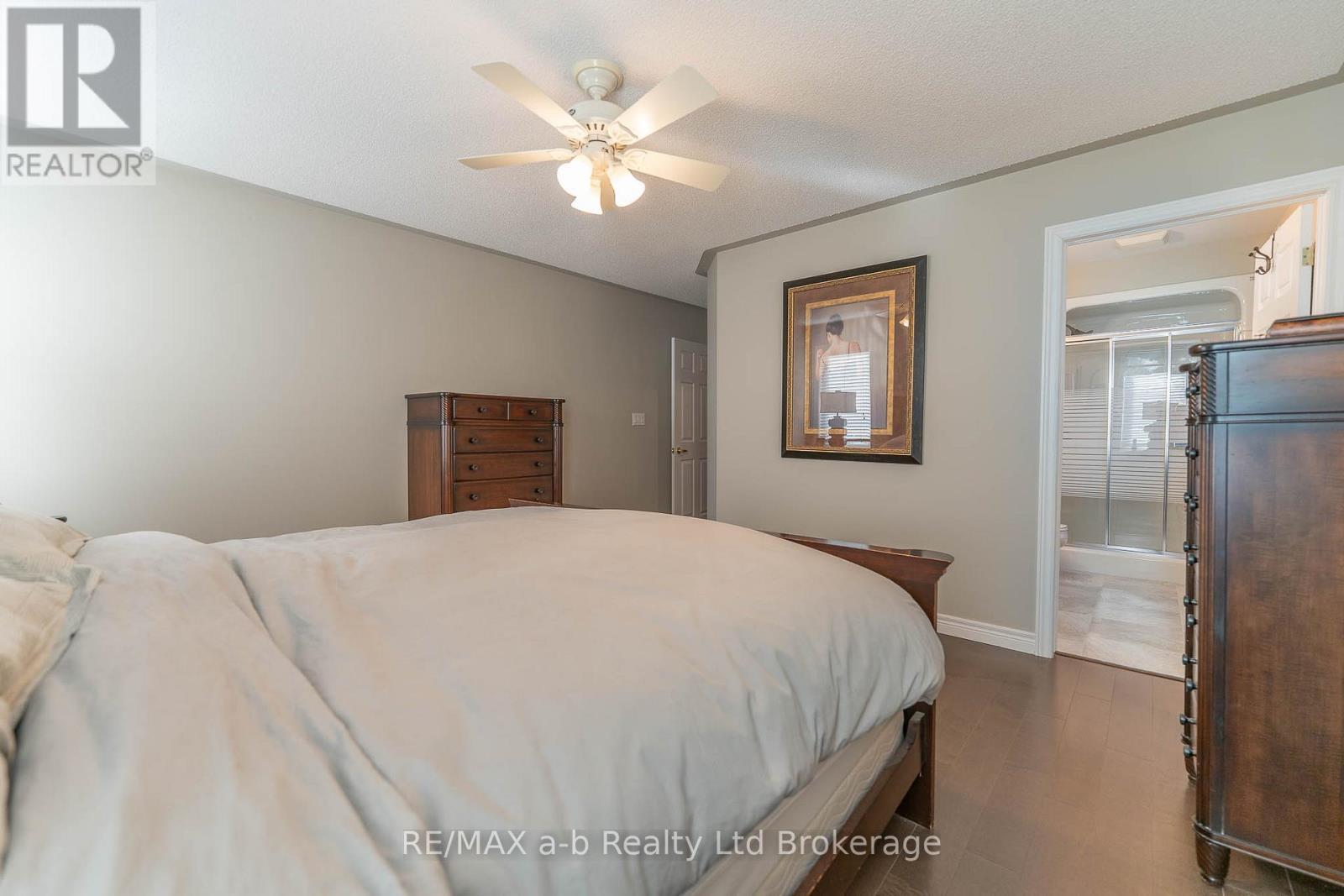 Primary Bedroom with Ensuite - 90 Weston Drive, Tillsonburg, ON - Indoor Photo Showing Bedroom