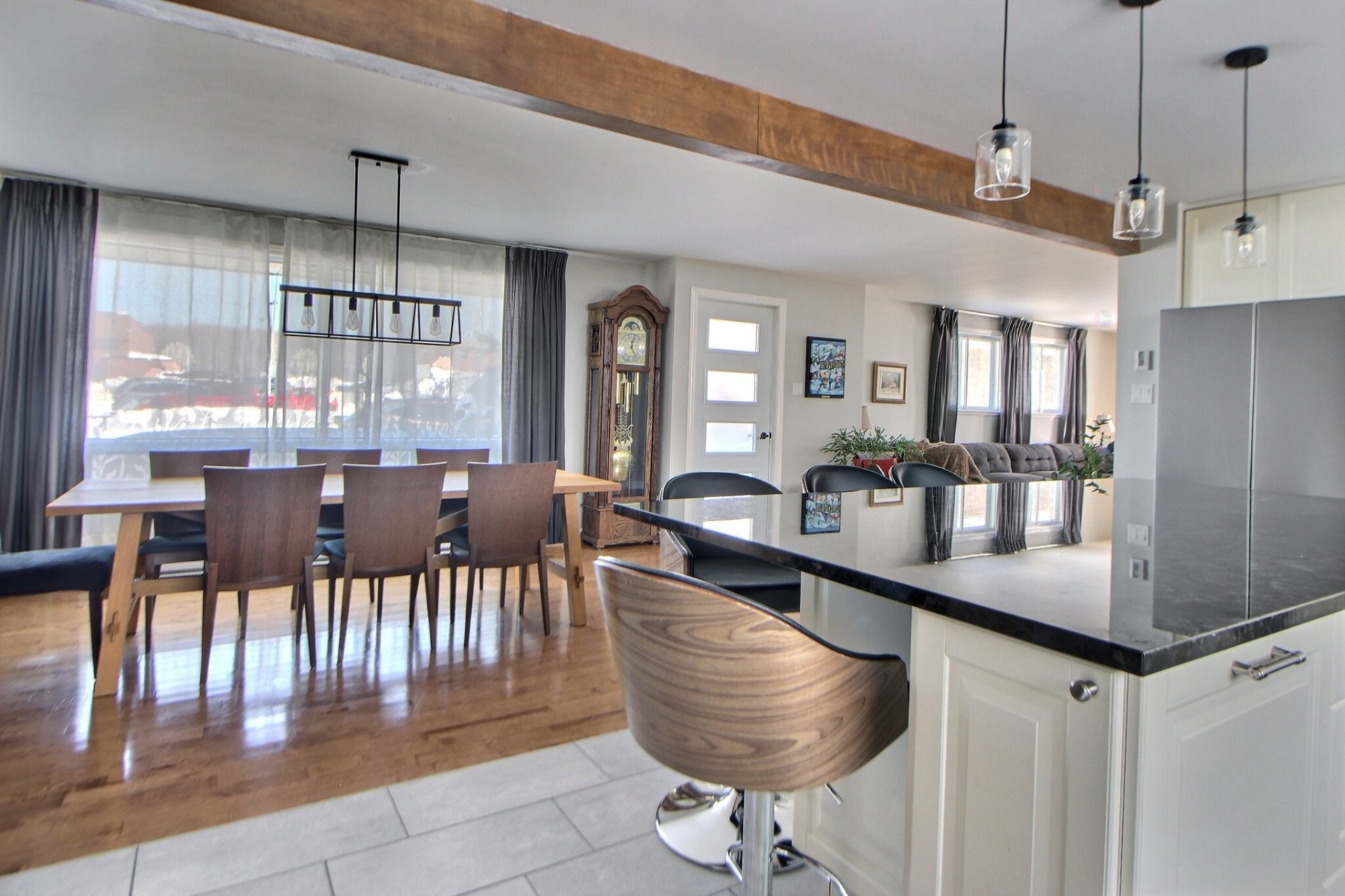 Overall view - 72 8E Avenue E., Amos, QC - Indoor Photo Showing Other Room