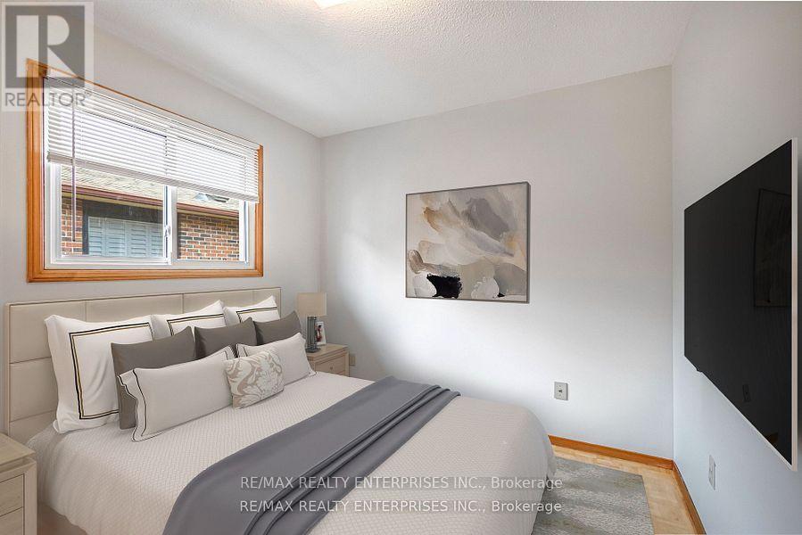 Virtually Staged - 100 Antigua Road, Mississauga, ON - Indoor Photo Showing Bedroom