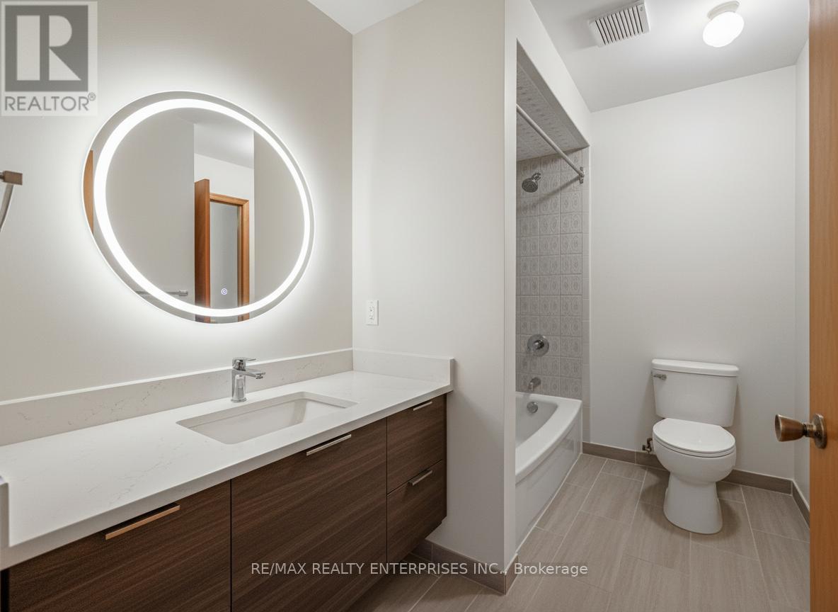 Basement Washroom (AI Generated) - 100 Antigua Road, Mississauga, ON - Indoor Photo Showing Bathroom