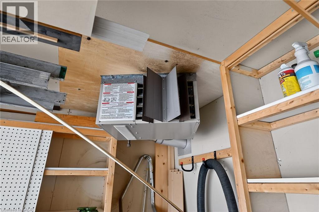 Utilities with a heating unit - 19 Burfield Avenue, Hamilton, ON - Indoor