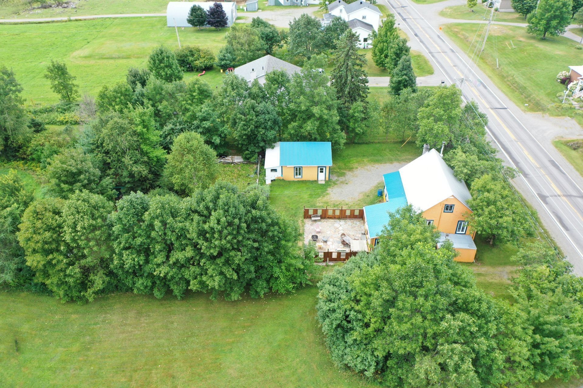 Aerial View - 351 Ch. Taché E., Saint-Marcel, QC - Outdoor