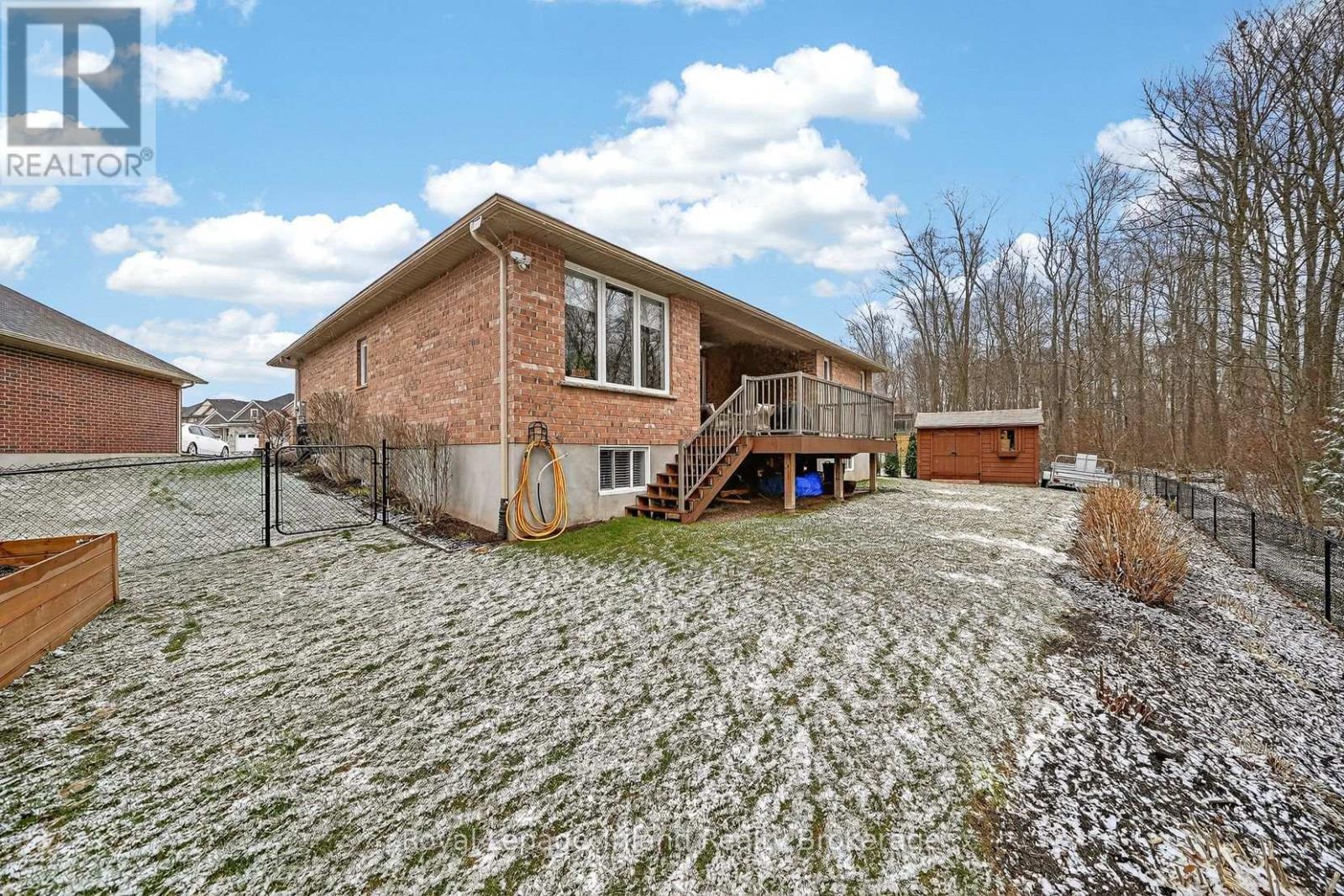 Back and Shed - 46 Colin Avenue, Tillsonburg, ON - Outdoor