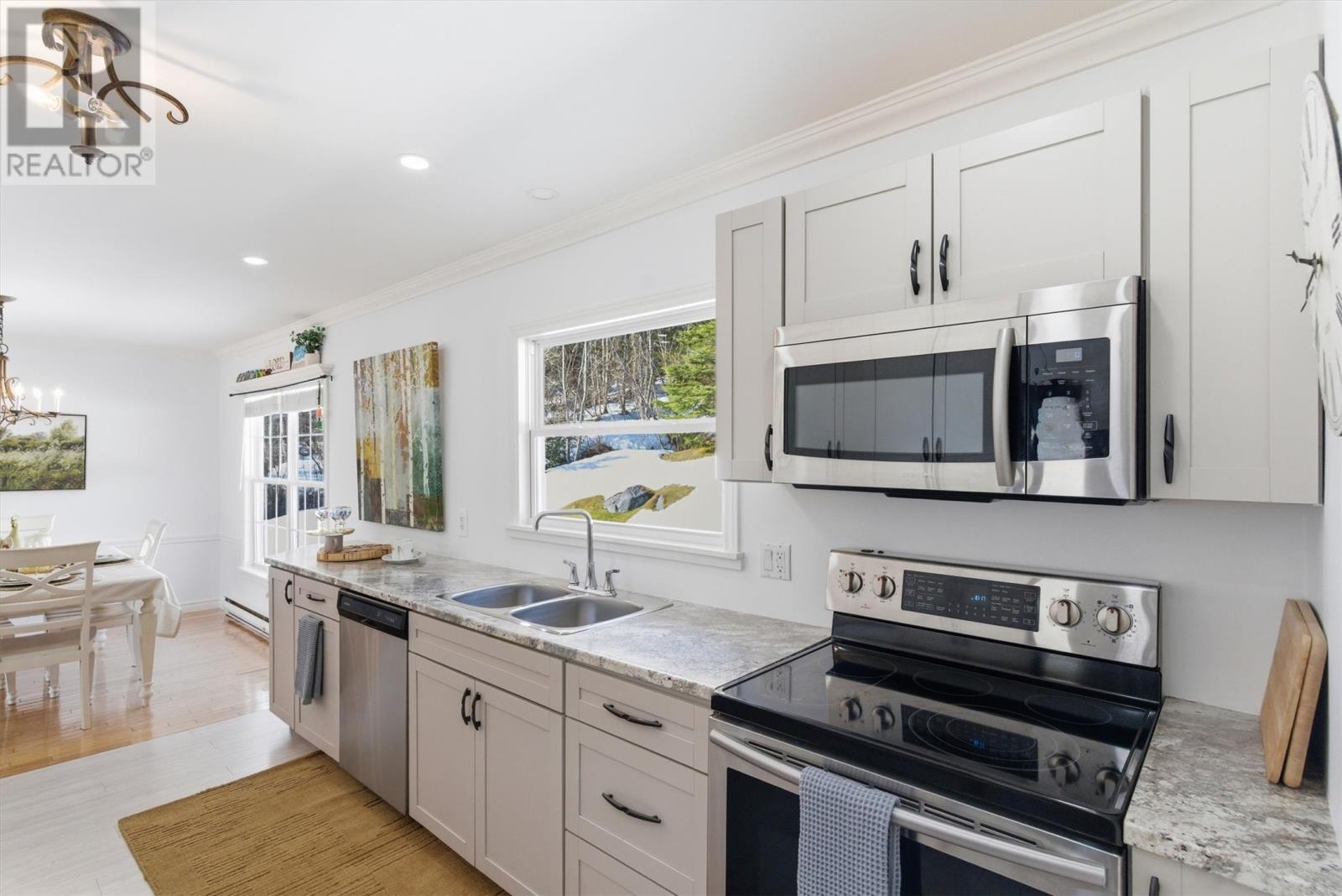 67 Jr Smallwood Boulevard, Gambo, NL - Indoor Photo Showing Kitchen With Double Sink With Upgraded Kitchen