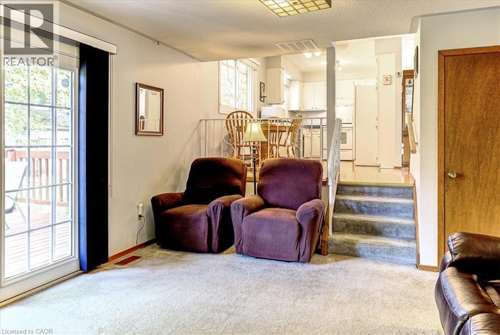 Garden door access to the back deck. - 12 Miller Crescent, Simcoe, ON - Indoor