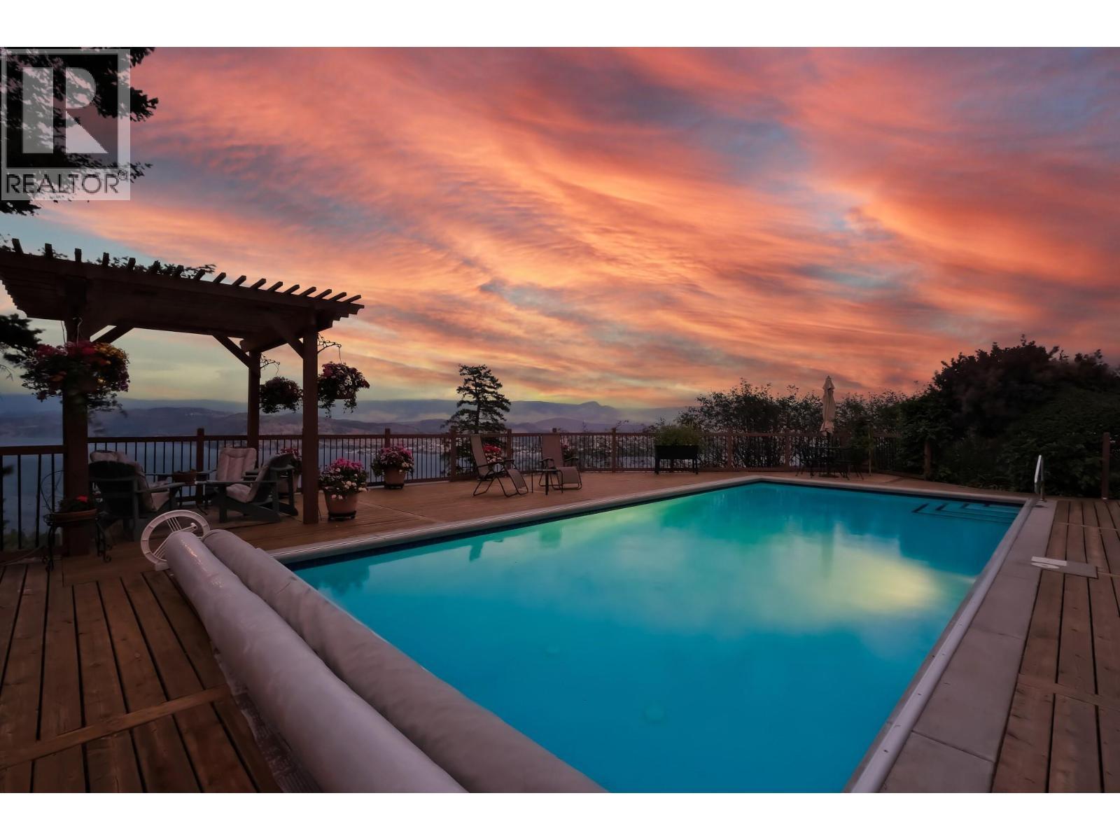 1776 Keloka Drive, West Kelowna, BC - Outdoor With In Ground Pool With View