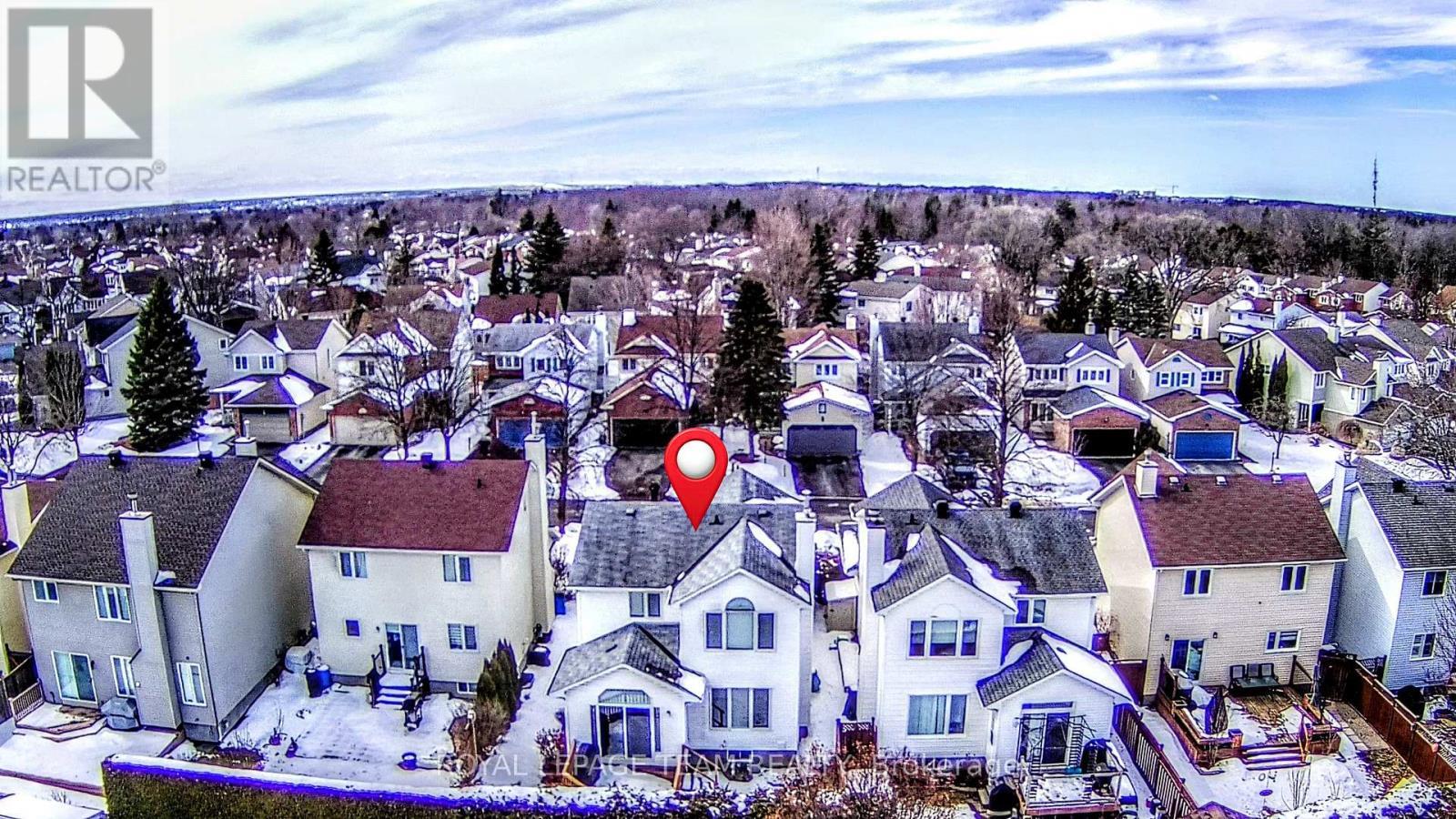 Rear Facing Aerial - 90 Moresby Drive, Ottawa, ON - Other