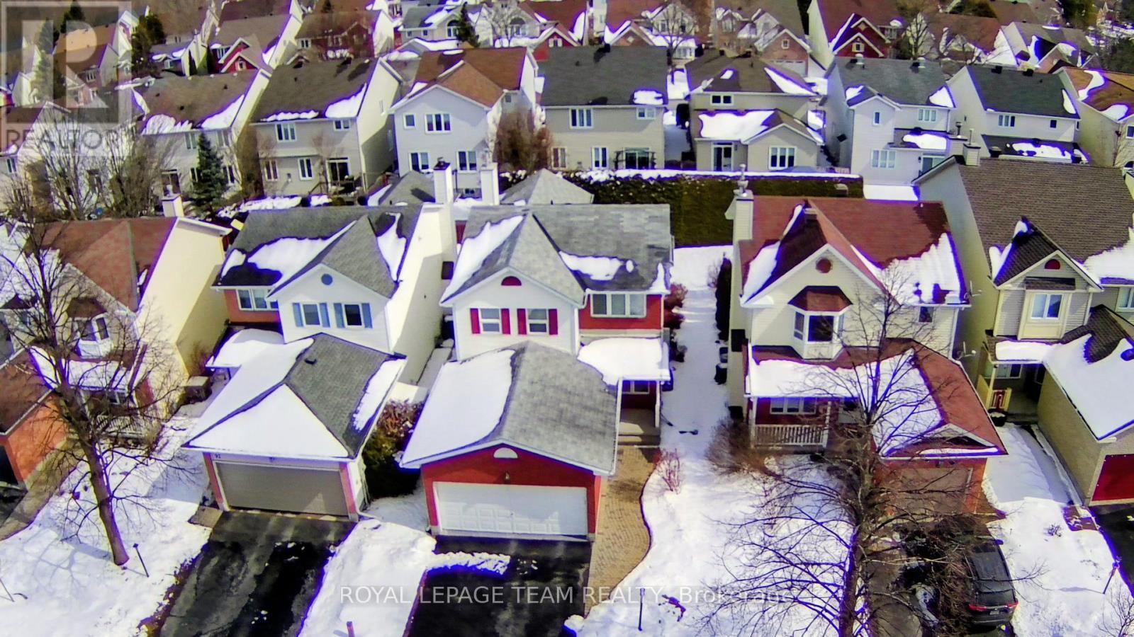 Aerial Front - 90 Moresby Drive, Ottawa, ON - Outdoor With Facade