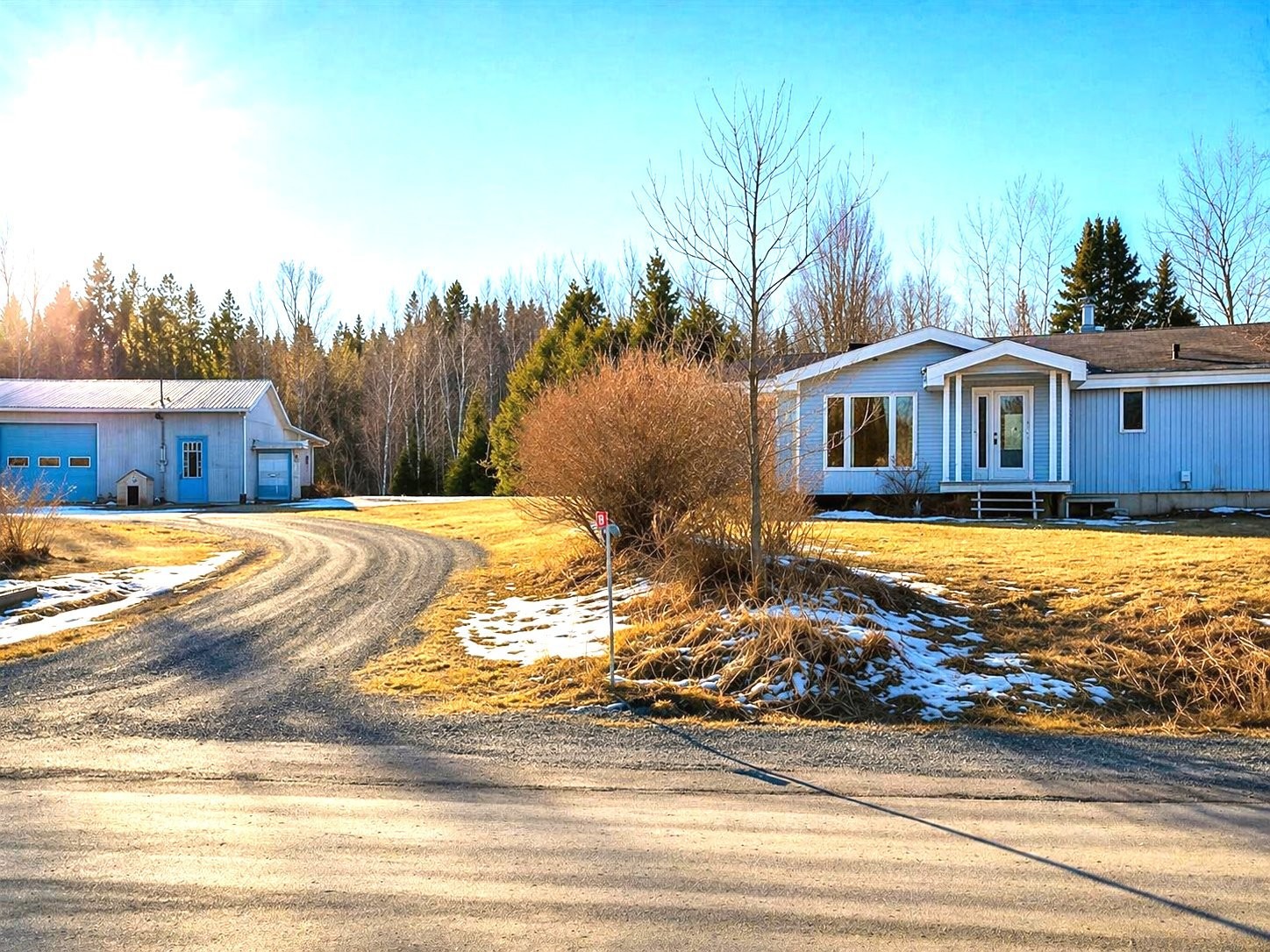Overall view - 520 6E Rang, Courcelles/Saint-Évariste, QC - Outdoor