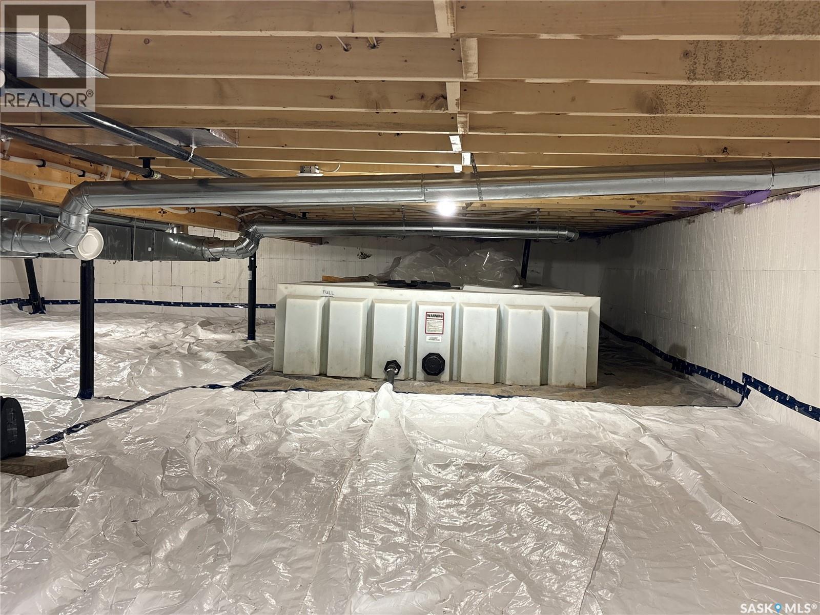 105 Prince Crescent, Fishing Lake, SK - Indoor Photo Showing Basement