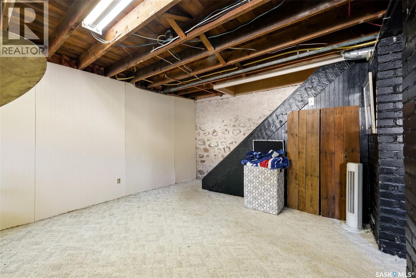 160 Elgin Crescent, Lumsden, SK - Indoor Photo Showing Basement