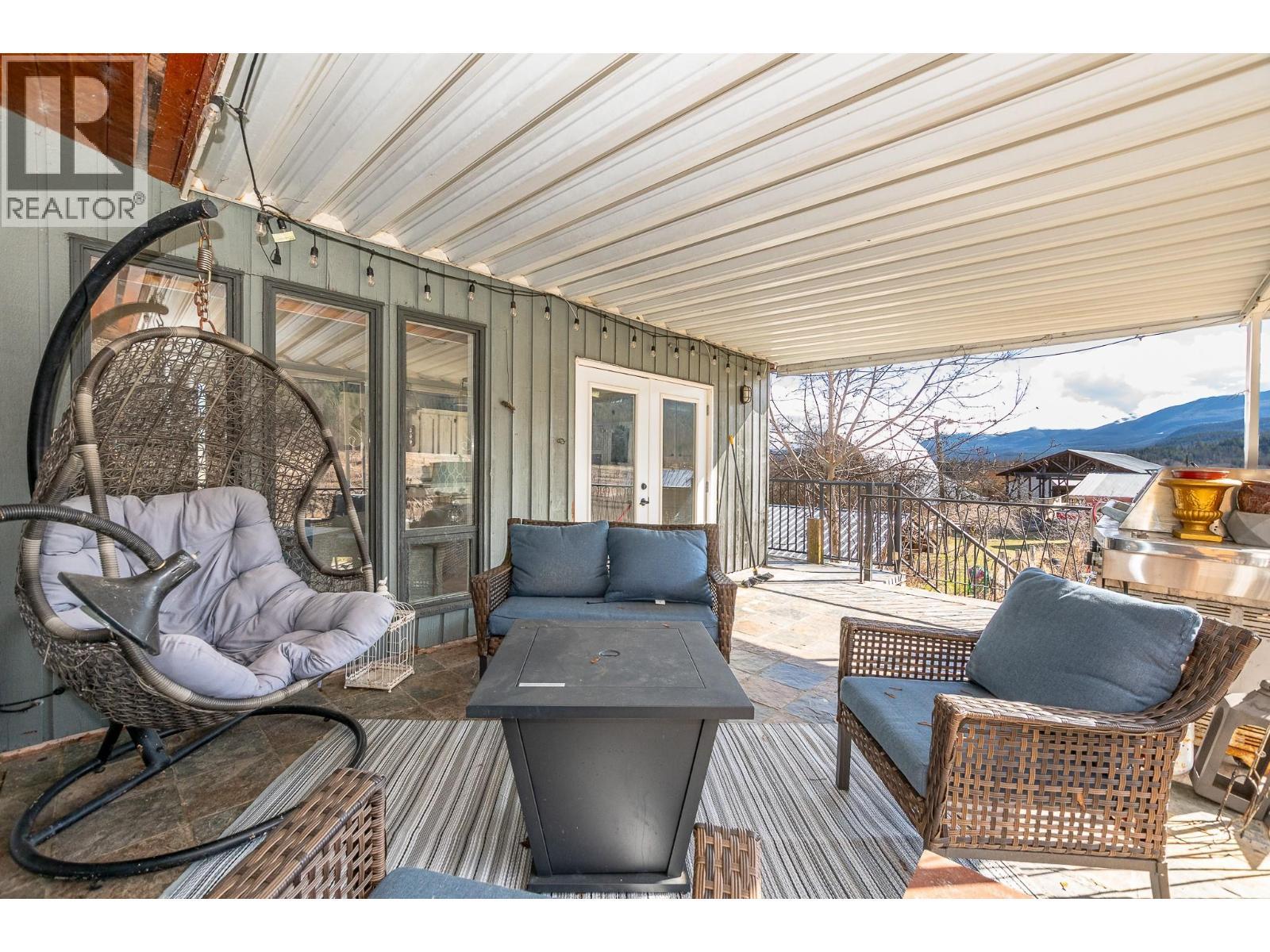 3668 Trinity Valley Road, Enderby, BC - Outdoor With Deck Patio Veranda With Exterior