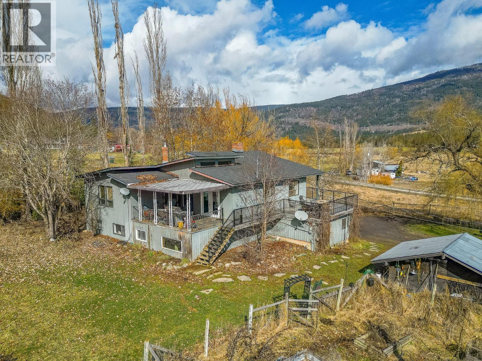 3668 Trinity Valley Road, Enderby, BC - Outdoor With View