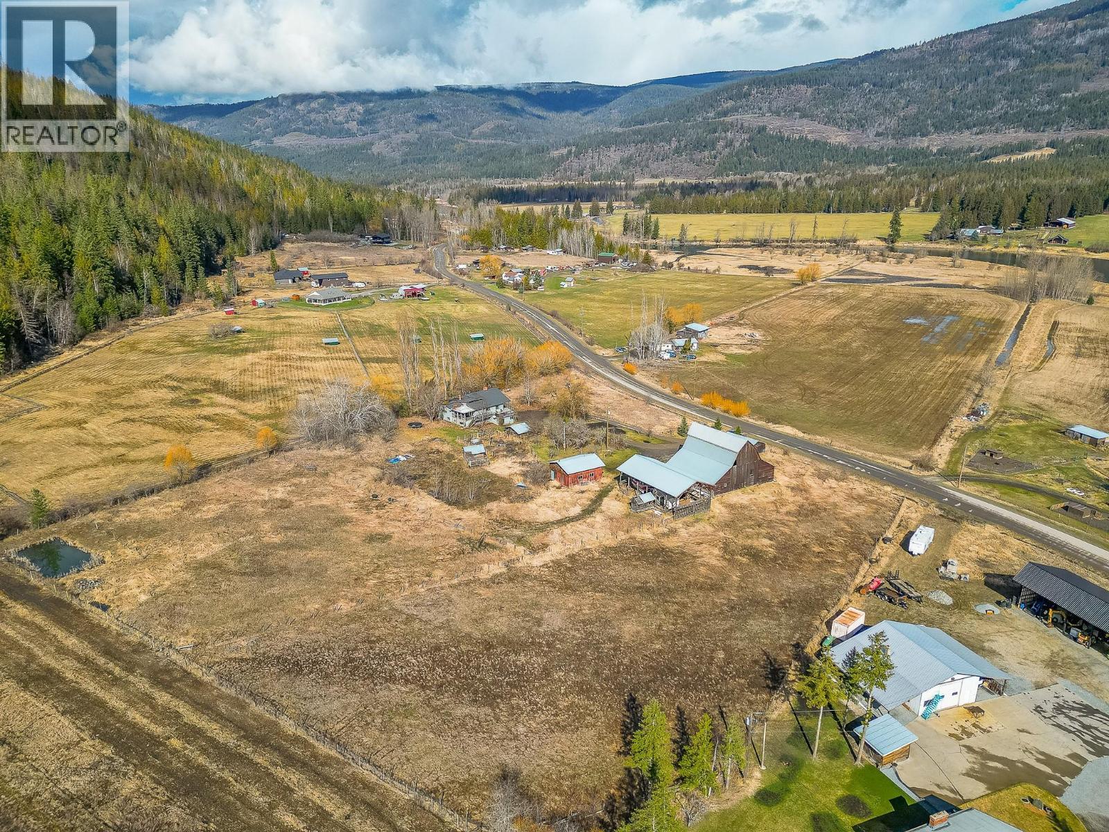 3668 Trinity Valley Road, Enderby, BC - Outdoor With View