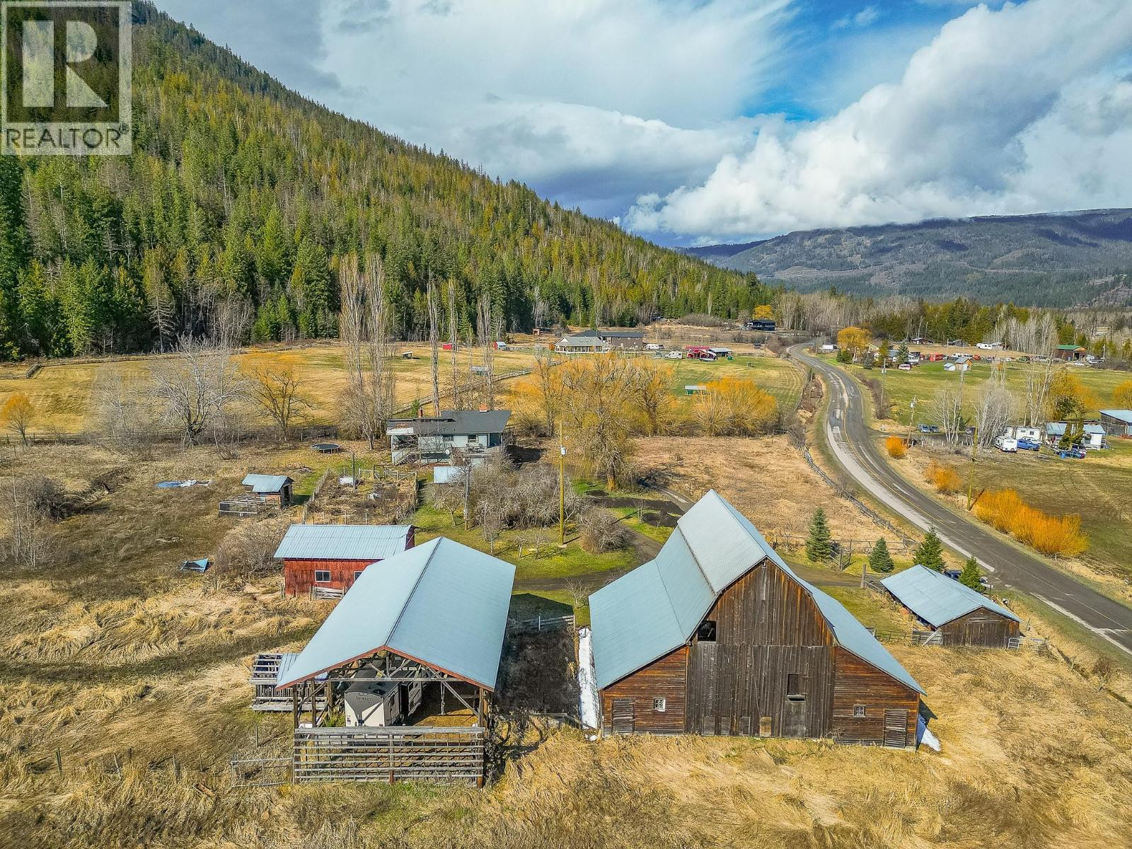 3668 Trinity Valley Road, Enderby, BC - Outdoor With View