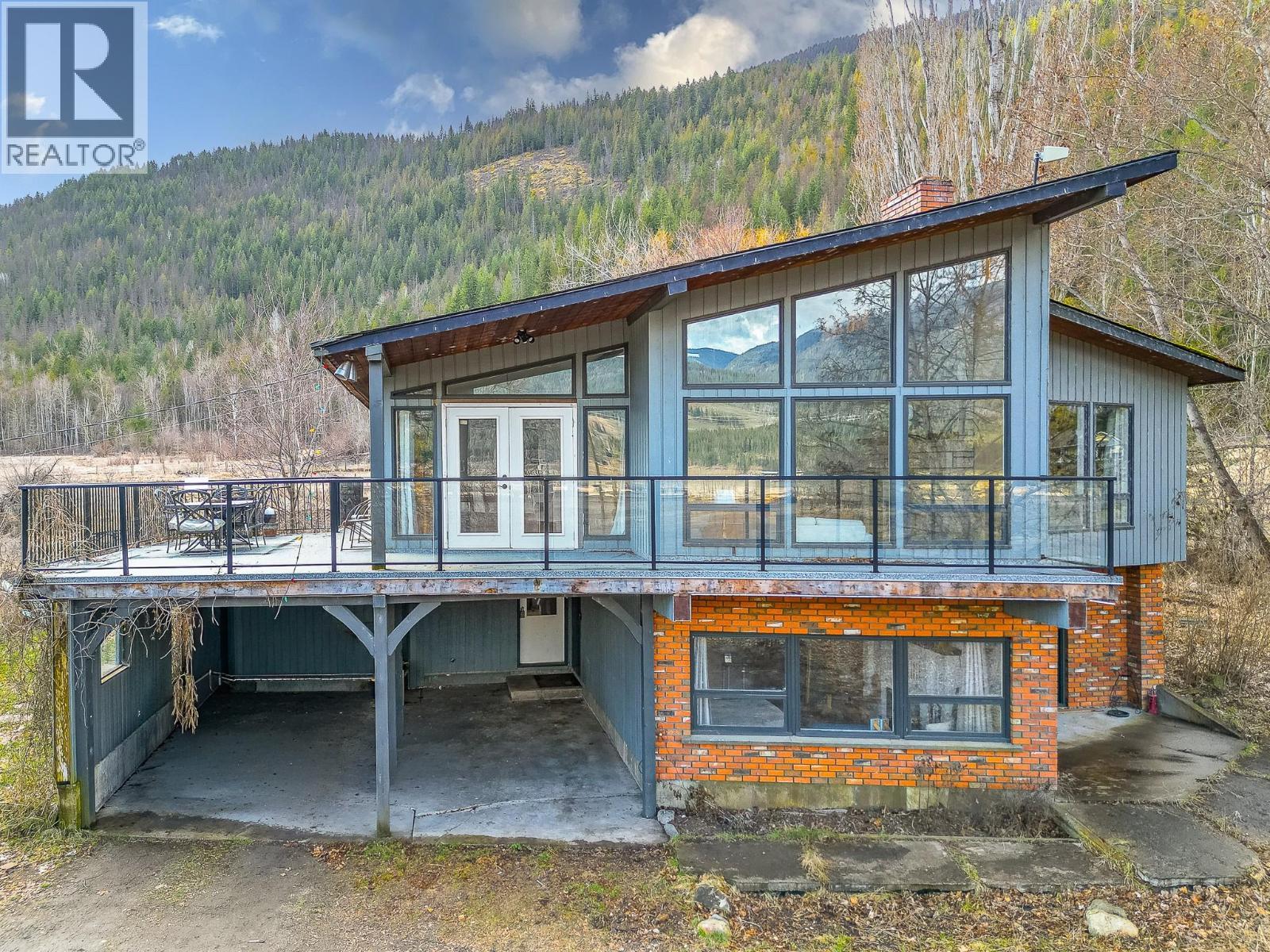 3668 Trinity Valley Road, Enderby, BC - Outdoor With Balcony