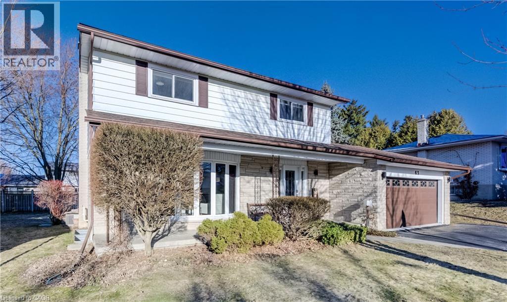 Updated windows and doors. - 63 Kingston Crescent, Kitchener, ON - Outdoor