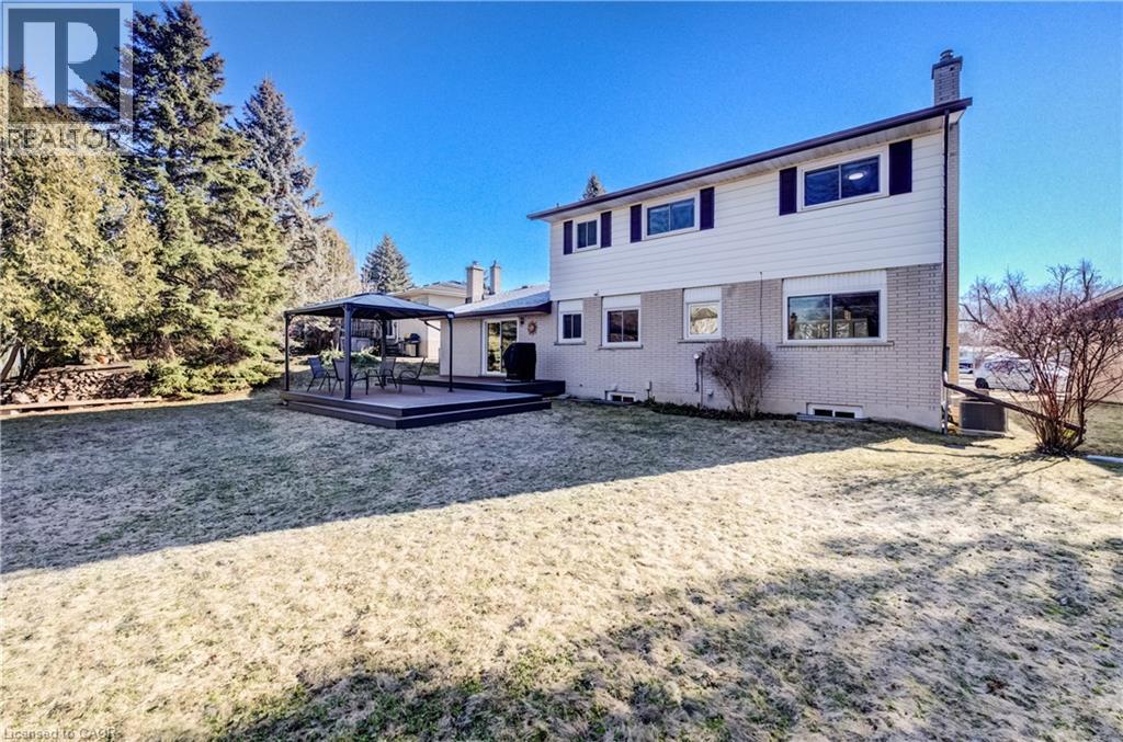 Photos do not properly convey how large this pie-shaped lot is. - 63 Kingston Crescent, Kitchener, ON - Outdoor