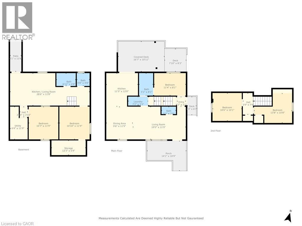 View of floor plan / room layout - 84 Avalon Place, Kitchener, ON - Other