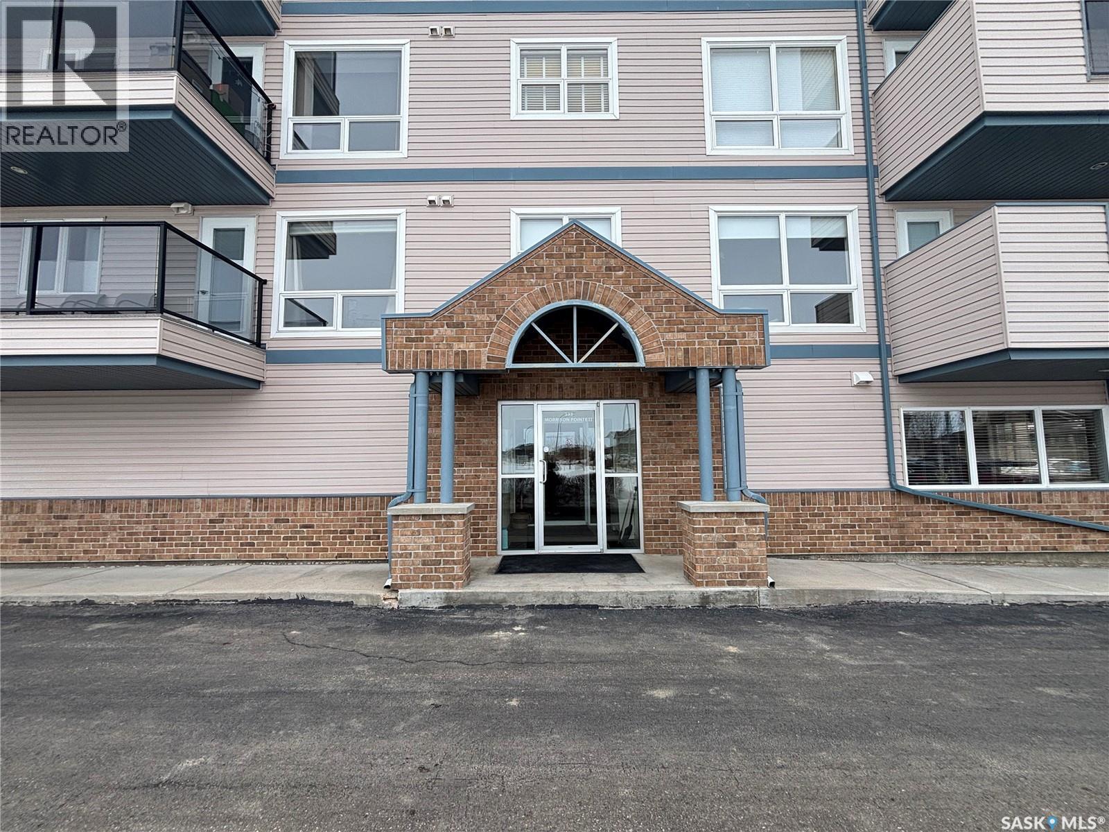 302 333 Morrison Drive, Yorkton, SK - Outdoor With Balcony With Facade