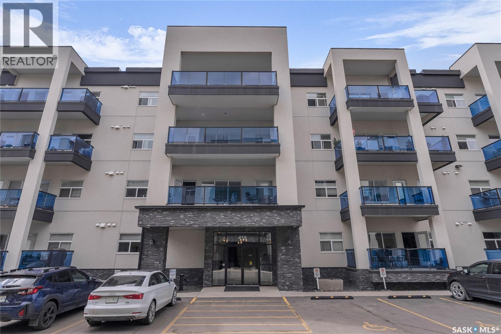 111 419 Nelson Road, Saskatoon, SK - Outdoor With Balcony With Facade