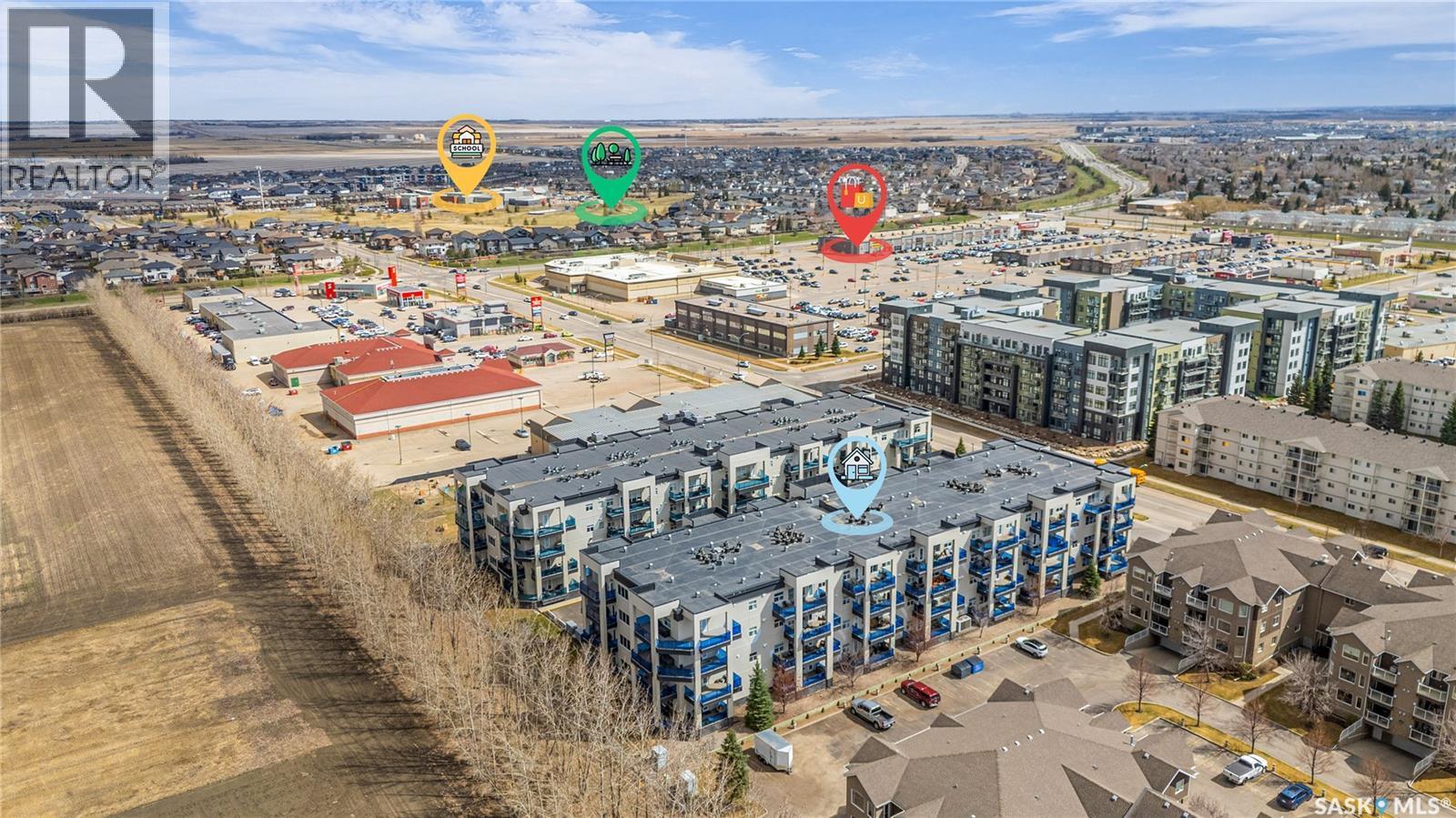 111 419 Nelson Road, Saskatoon, SK - Outdoor With View