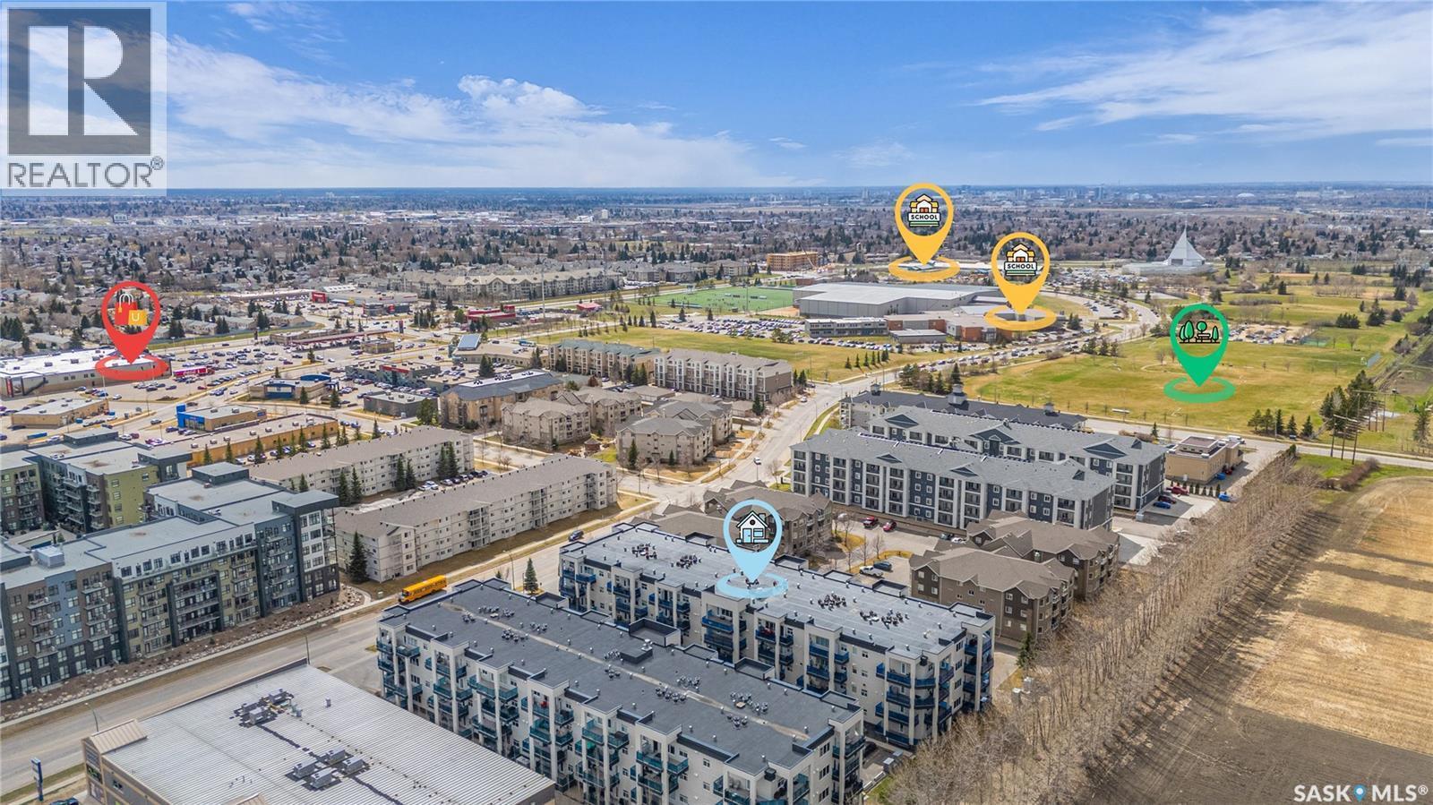 111 419 Nelson Road, Saskatoon, SK - Outdoor With View