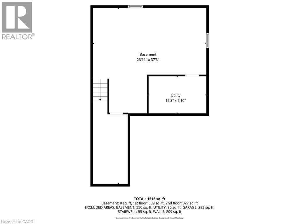Basement - 86 Fairgrounds Drive, Binbrook, ON - Other