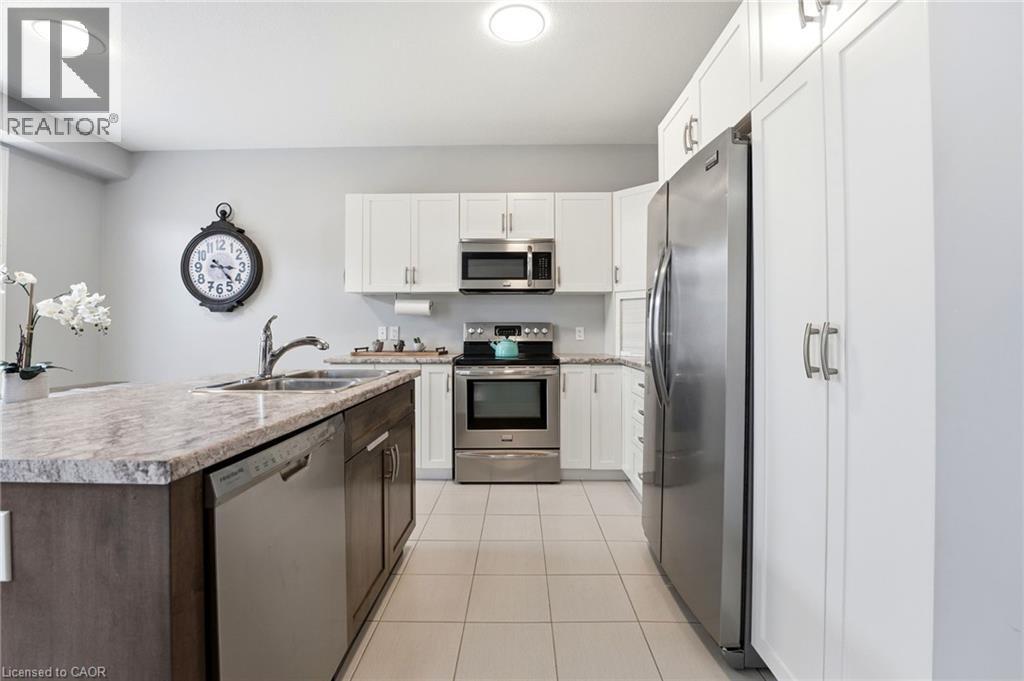 86 Fairgrounds Drive, Binbrook, ON - Indoor Photo Showing Kitchen With Stainless Steel Kitchen With Double Sink