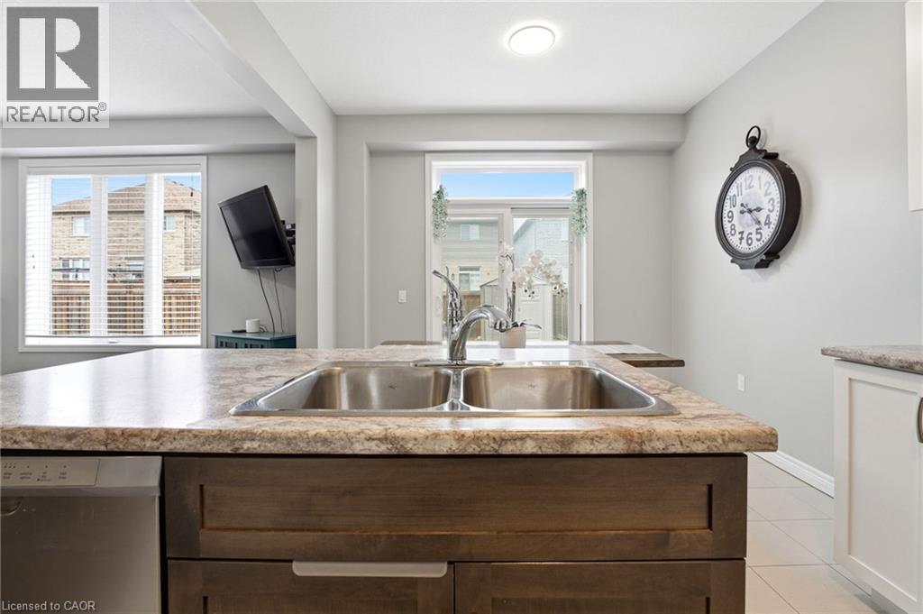 86 Fairgrounds Drive, Binbrook, ON - Indoor Photo Showing Kitchen With Double Sink