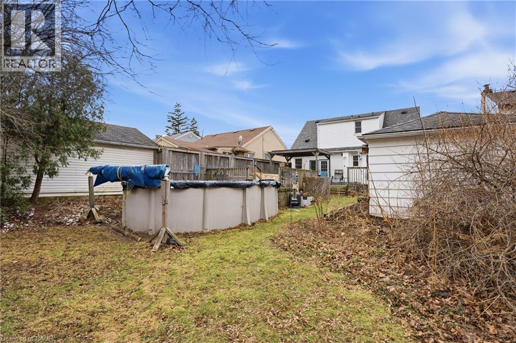 77 Arcade Crescent, Hamilton, ON - Outdoor With Above Ground Pool