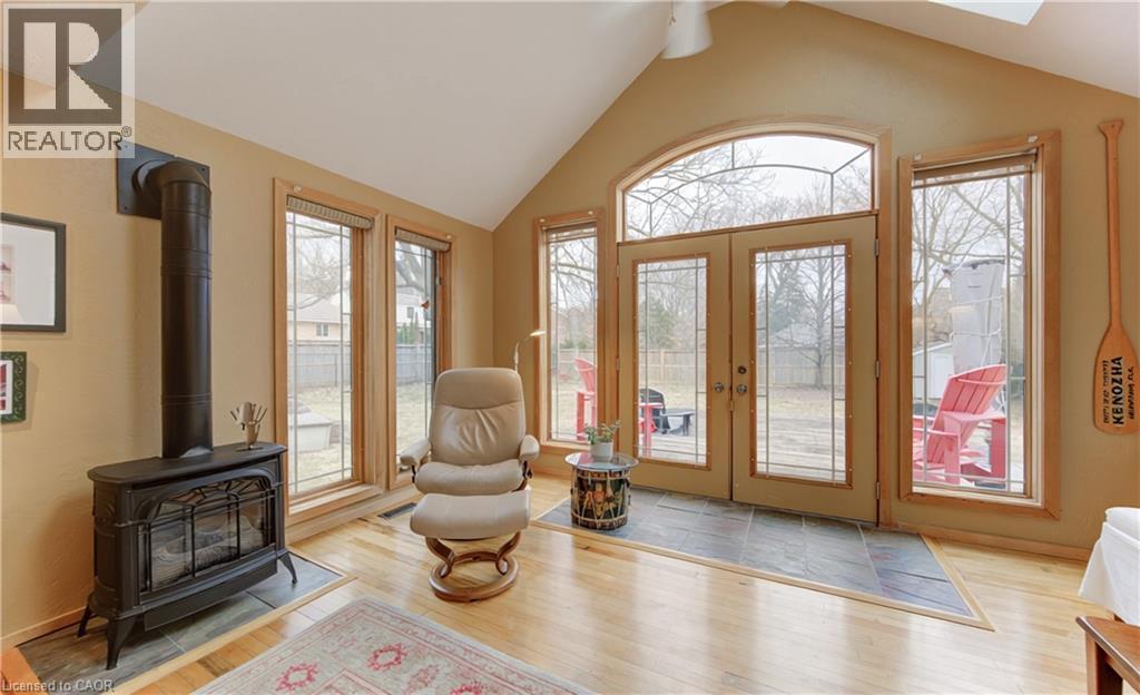 140 Aberdeen Road, Kitchener, ON - Indoor With Fireplace