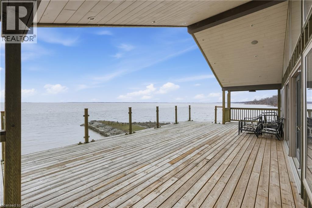 648 Front Road, St. Williams, ON - Outdoor With Body Of Water With Deck Patio Veranda With Exterior