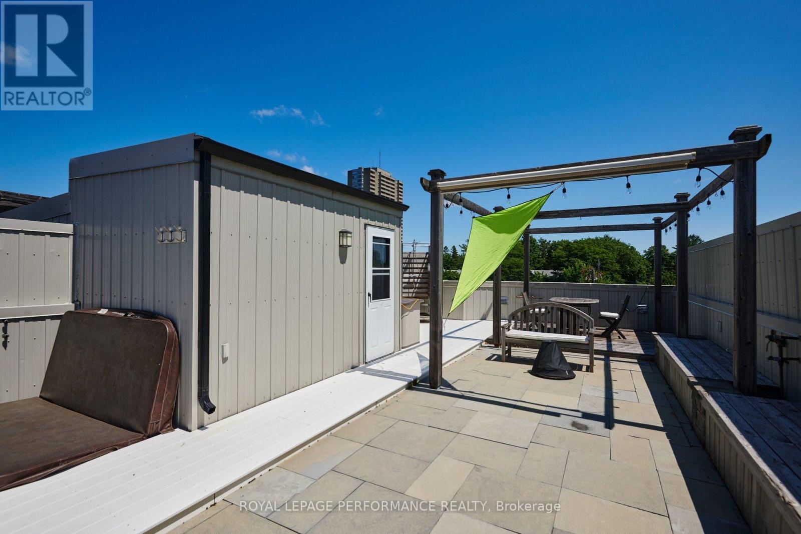 Roof top patio - 805 Kingsmere Avenue, Ottawa, ON - Outdoor With Exterior