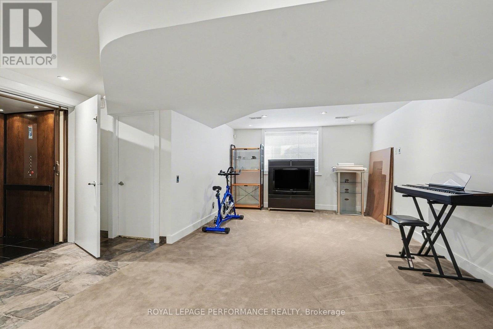 Fully Finished lower level with 2 pce powder room - 805 Kingsmere Avenue, Ottawa, ON - Indoor Photo Showing Other Room