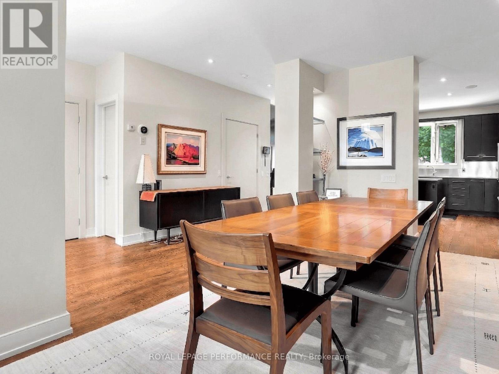 Entertainment sized dining - 805 Kingsmere Avenue, Ottawa, ON - Indoor Photo Showing Dining Room